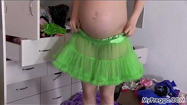 Pigtail Pregnant Anny Wardrobe Fun | Mypreggo.com thumbnail