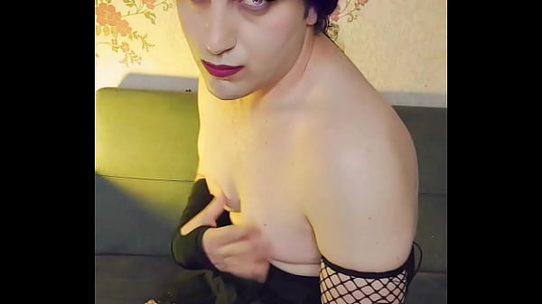 Sexy Slut Sissy White Body Crossdresser Solo Strip Dance thumbnail