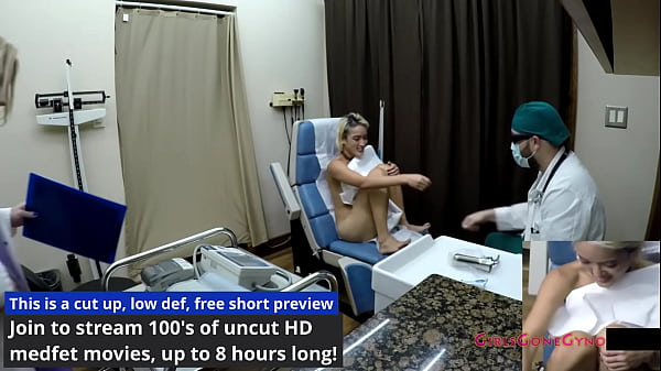 Doctor Tampa And Nurse Stacy Shepard Preform Channy Crossfires Annual Gynecological Assessment At Their Gloved & Probing Hands Movie Only @ Girlsgonegyno #clovgang thumbnail