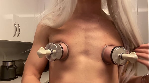 Crossdresser Uses Tool to Get Boobs