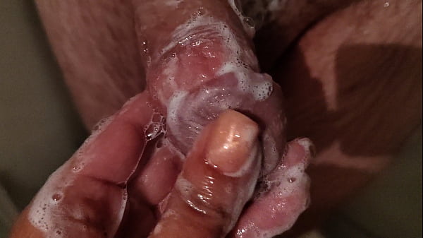 My hot stepbrother in my shower. Gave him a little pleasure while he's wife not at home