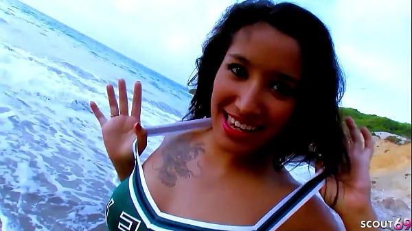 Petite Spanish Teen Get Ass Fucked Outside On Holiday Trip thumbnail