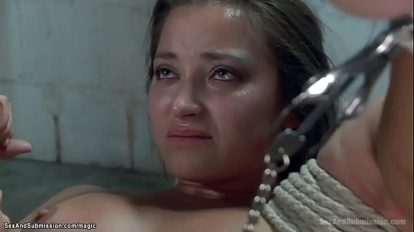 Sexy Brunette Bank Dani Daniels Is Captured By Guard James Deen And Hard Whipped Then Hairy Pussy Fucked By His Huge Cock With Legs Open In The Air thumbnail