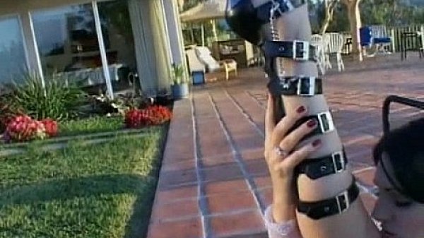 Horny Brunette Enjoy Huge Dildo thumbnail