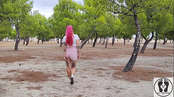 Public Outdoor Risky Running Sport Naked Public In Park thumbnail