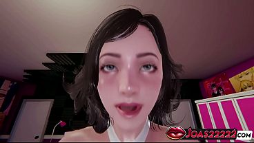 E-girl Chikako In Femdom Hentai - Enjoy Pussyjob For Huge Cock Stimulation, Stockade Fuck With Tight Pussy, Footjob In Nylon Leading To Sperm Loadout thumbnail