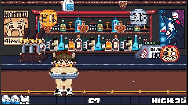 Play MP4 - Milk Bouncer &lbrack;Cute Hentai game&rsqb; Giant boobs milk breast expanssion