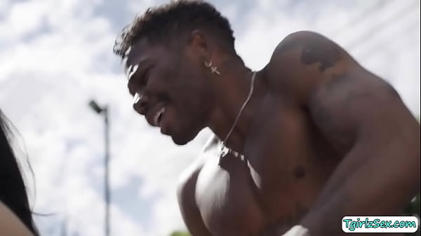 Shemale Outdoor Interracial Bareback Anal Sex With Hot Dudes thumbnail