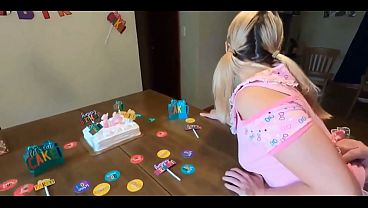 Sweet Teen Celebrates Her 18th Birthday With Her Stepfather thumbnail