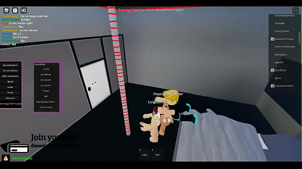 BRUNETTE SUCKING A BLONDE MAN AND HIS FRIEND FUCKING HIM- RobloxGirl