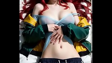 She is bored in the park