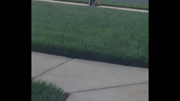 Ebony black booty voyeur