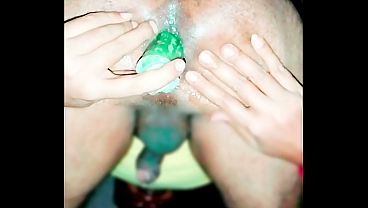 My hole is punch you opps my anal hole is completely destroyed & when i squirting feel free inside