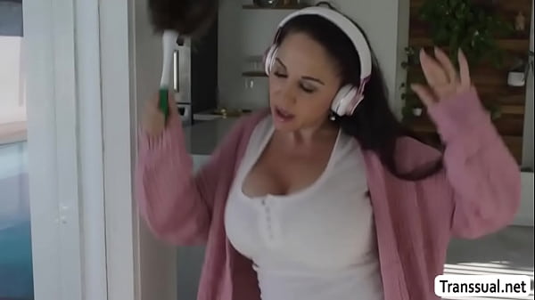 Busty Horny Tgirl, Gives Cliff Jensen The Time Of His Life. This Is Hot Seduction! Nasty Stepdaughter Is Ready To Fuck And Fuck thumbnail