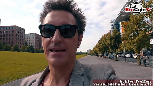 Stupid German Guy Meet Cute Student Tourist Teen On Street thumbnail