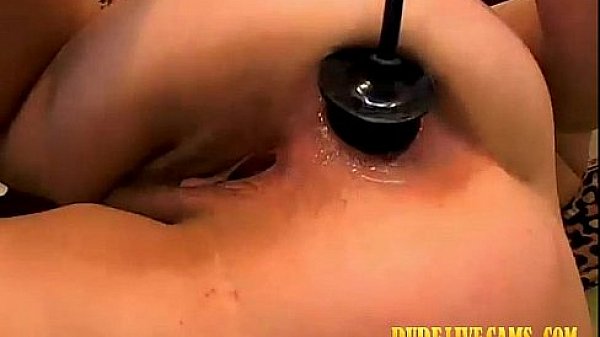 Teen Loving Her Big Ass Gaping Anal Pump Toy - Rudelivecams.com thumbnail