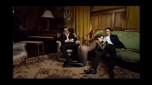 Sexy hooker slut gets her pussy and asshole penetrated by two guys 