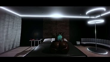 Thick Blue Haired Slut gets fucked Test_Video 0_0