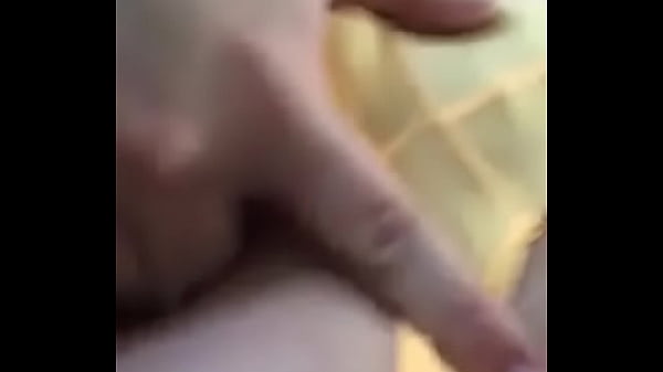 Fingering in a jockstrap