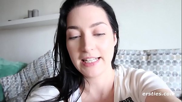 Big Tit Brunette Likes To Watch Herself Get Off In The Mirror thumbnail