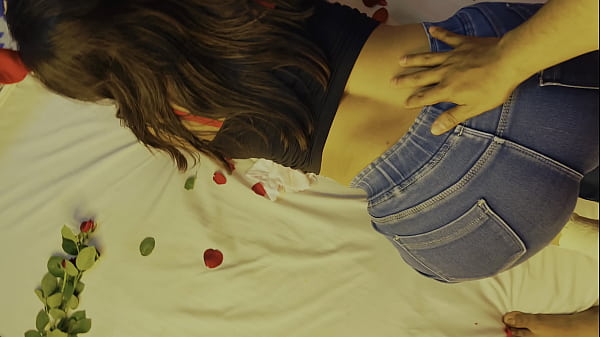 First time sex Valentine&rsquo;s Day friend house 