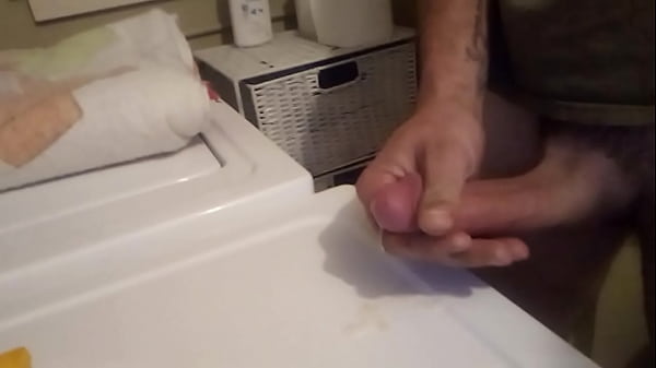 Cum in bathroom