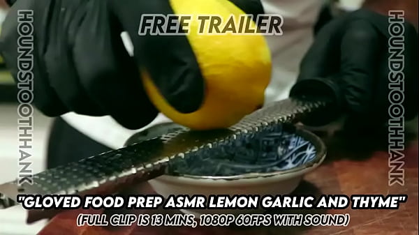 Nonton Gloved Food Prep Asmr Lemon Garlic And Thyme thumbnail