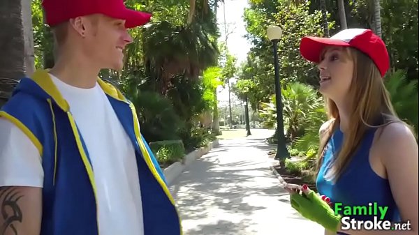 Nonton Pokemaster Stepsister's Rough Pussy Fucked thumbnail