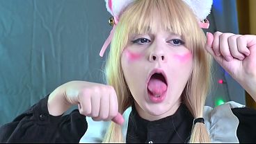 Nonton Vanilla Nekopara Rides Big Cock And Squirts thumbnail