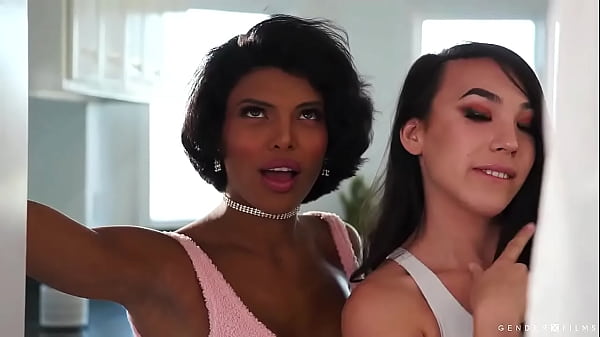 Trans Girls Create An Irresistible Trap For A Fortunate Guy" thumbnail