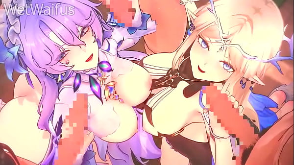 Cantarella And Cartethyia Get Fucked By Rover At The Same Time - Wuthering Waves Hentai thumbnail