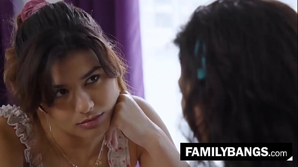 Petite sweet teenie last fucking with her ebony hot stepsis ⭐ 