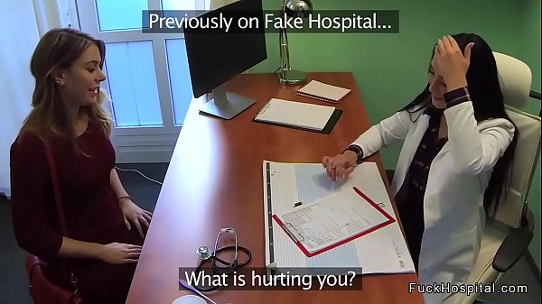 Doctor Catches Nurse And Blonde Babe And Then They Having Threesome thumbnail