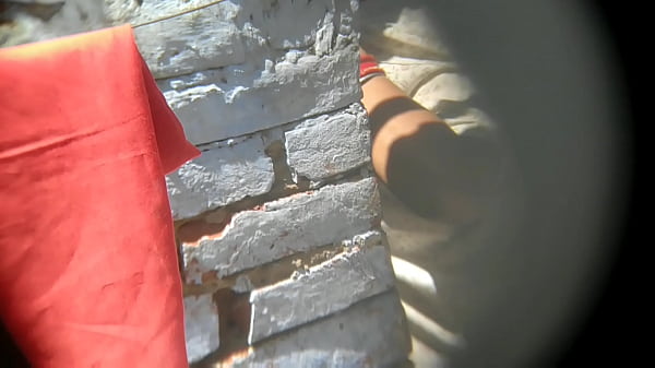 Nangi aunty ka bath door peeping tom 