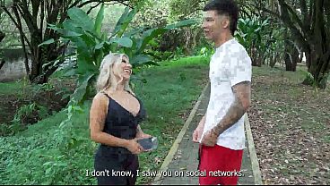 My stepbrother invited me to_exercise_and we_ended up_having_sex outdoors in_the park_I think_someone_saw us