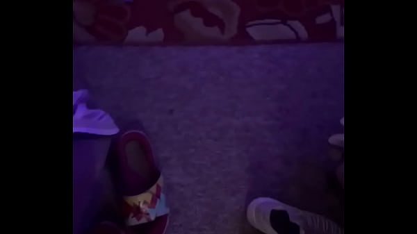 Stroking His Bbc For The Camera While Walking Around The House thumbnail