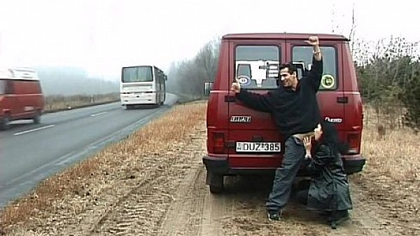 fuck on public street 