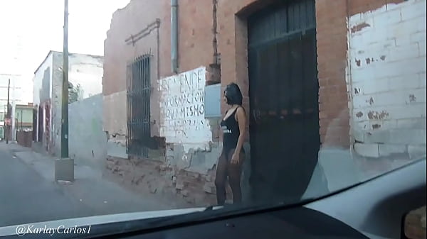 Gatita Dressed As A Whore In The Street @karlaycarlos1 thumbnail