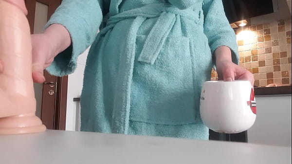 Amateur Cute Sexy Babe Taking Off Her Clothes And Teasing And Doing Pussy Masturbation In The Kitchen On A Chair thumbnail