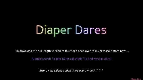 Nonton Hot Girl Wears A Nappy! (diaper Dares) thumbnail