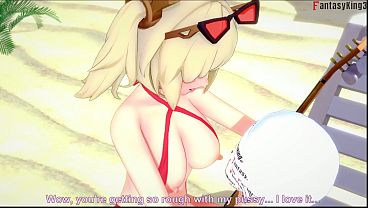 Burnice Bikini Sex On The Beach - Zenless Zone Zero | & Pov On On Sheer & Ptrn: Fantasyking3 thumbnail