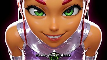 Nonton Futanari Starfire | Femdom | Joi | Hfo Training & Cei thumbnail