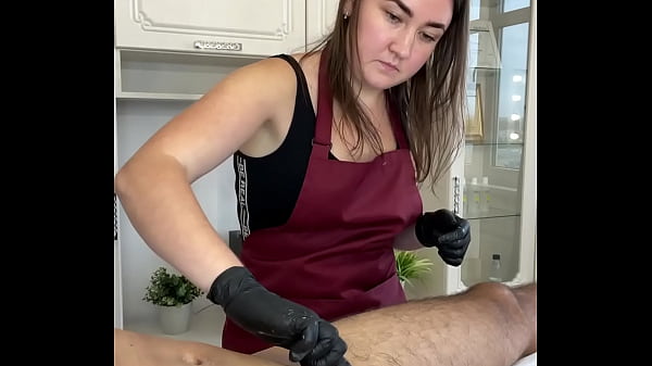 The Client Ejaculates During Depilation Training ( ) thumbnail