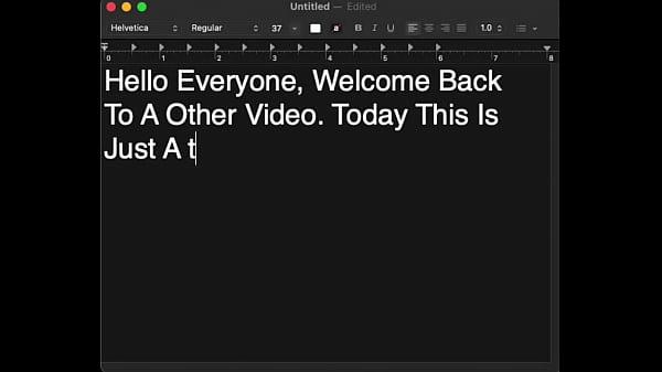 Test Video