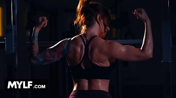 Mylf - Fit And Tattooed Slut Sophia Locke Works Her Tight Pussy Out On Big Cock In The Fitness thumbnail
