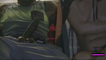 Finger Fucked, Sucking And Fucking Big Black Cock In Public Behind The Bar! thumbnail