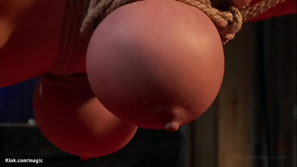 Monster Boobs Blonde Milf Slave Dee Williams Is Bound In Bed Gets Big Ass Spanked Then Suspended And Vibed Till Ass Fucked In Bed By Big Dicked Master Derrick Pierce thumbnail