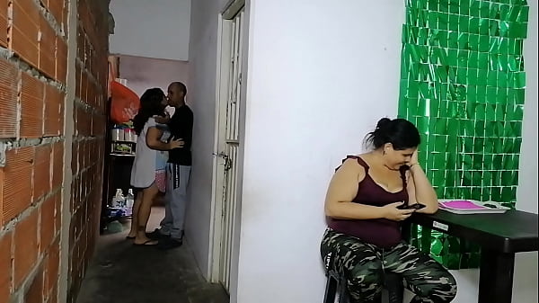 The Slut Of My Stepdad's Wife Make Me Fuck Her While My Girlfriend Is In The Living Room thumbnail