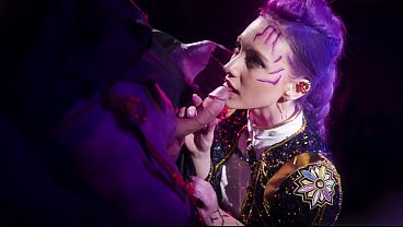 Melody Marks Drains Every Drop of Mystery Saja'_s Long Hard Cock - KPop Demon Hunters Porn Cosplay Parody