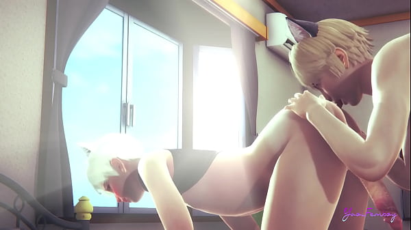 Yaoi Femboy - Alan The Cat Boy Annalingus And Dildo thumbnail